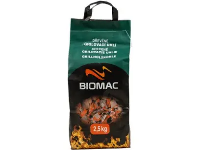 GRILOVACÍ DŘEVĚNÉ UHLÍ - 2,5 kg